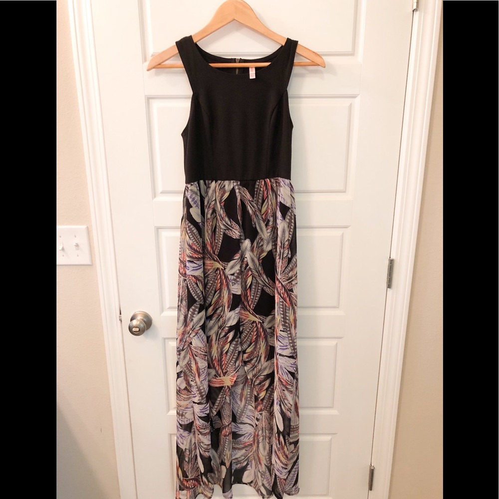 High -Lo Floral Dress Size M